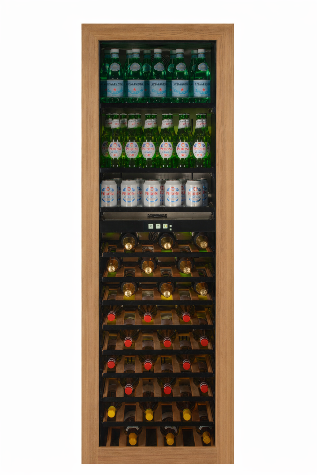 Monza Tall Column Panel Ready Hybrid Cooler